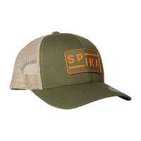 Spika Urban Waypoint Trucker Cap With Breathable Mesh And Snapback Closure