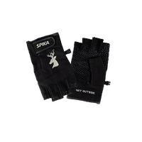 Spika Precision Mens Fingerless Hunting Gloves Black [s]