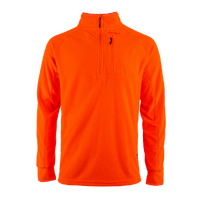 Spika Campside Mens Fleece Hunting Top Blaze Orange