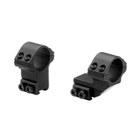 Sportsmatch Rifle Scope Rings Mount Dovetails Great Quality Durable - 2 Pieces 1 Inch High Extended #het042