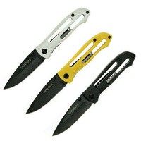 Schrade 3-Pc Folding Knife Pocket Folder Combo Pack - Colored Handle 2.4 Inches Blade #1105598