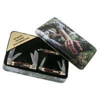 Schrade Uncle Henry 3Pc Hunting Folding Knife Gift Set - Limited Edition #1130005