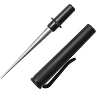 Schrade Diamond Dust Coated Portable Sharpening Rod - 4.63 Inch Overall #schddscp