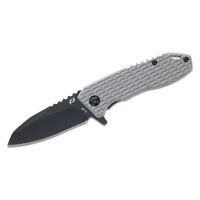 Schrade Delta Class Tenacity Blk Flipper Knife - Liner Lock #sch1159313