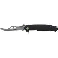 Schrade Stryche Enrage 7 Replaceable Blade - Shredded Carbon Fiber Handle #sch1197650