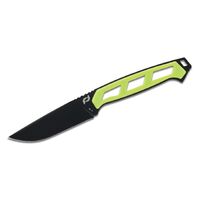 Schrade Delta Class Isolate Dp Fixed Blade Knife 4" - Green Overmold Tpr Handles #sch1159304