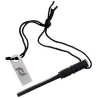 Schrade Delta Class Ferro Rod Fire Starter - Black Overmold Handle #sch1182523