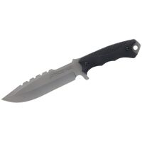 Schrade Delta Class Extreme Survival Fixed Blade Knife 6" - Black G10 Handles #sch1182512