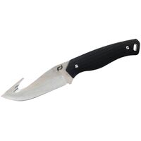 Schrade Delta Class Exertion Gh Fixed Blade Knife 4" - Black Kraton Handles #sch1159308