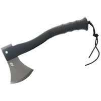 Schrade Delta Class Bedrock Axe 4" Gray 3cr13mov Blade - Black Overmold Handle #sch1182500