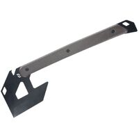 Schrade Delta Class 19.5" Backdraft Axe Black 3cr13mov Blade - Tan G10 Handle #sch1182496