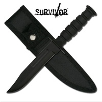 Survivor Hunting Fixed Blade Knife Bowie - 7.5 Inches Overall #hk-1023dg