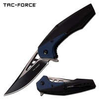 Tac-force Persian Fine Edge Blade Folding Knife - 7.75 Inches Overall #tf-977bl