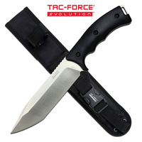 Tacforce Evolution Tanto Stain Fixed Blade Knife - 12 Inches Overall #tfe-fix004t-bk
