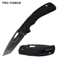 Tac-Force Tactical Tanto Folding Knife - Milled G10 Handle #tf-962Bk