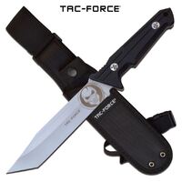 Tac-Force Tactical Fixed Blade Tanto Knife W Sheath - 11.5 Inch Overall #tf-Fix015G