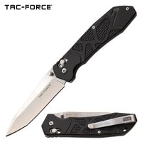 Tac-Force 8 Inch Hunting Tanto Manual Folding Knife - Black #tf-1031Bk