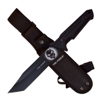 Tac-Force 11.5 Inch Tanto Tactical Fixed Blade Hunting Knife - Black #tf-Fix015Bk