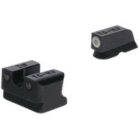 Truglo Tritium Pro Handgun Night Sights Cz 75 - Green Front Sight Black Cnc Steel #tg-tg231z1w