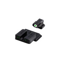 Truglo Tritium Pro Handgun Green Night Sights Set For Kimber Pistols - White Focus Lock Ring Black Steel #tg-tg231mp1w
