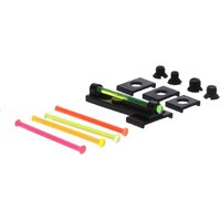 Truglo Fiber Optic Tru-bead .078 Field Model Universal Shotgun Sight Multiple - Multi-colored Front Cnc-machined #tg-tg949b