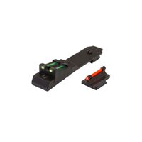 Truglo Lever Action Rifle Set Fiber Optic Sight For Marlin 336 - Red Front Black Metal #tg-tg109