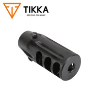 Tikka T3 Ctr Muzzle Brake 5/8x24 Thread - Black Blued Max 7.8mm/30cal #s54065100