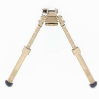 Atacpro V8 Rifle Shooting 6.5 To 9 Inch Bipod - Adjustable 20mm Picatinny Rail Qd Mount #tm01001