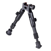 Atacpro Adjustable Rifle Bipod 9-13" Gun Stand - Tactical Pivod Barrel Rail Mount #tm01022