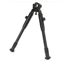 Atacpro 3"- 6" Clamp-on Barrel Mount Rifle Bipod - Folding Spring Return Gun Rest #Tm01023