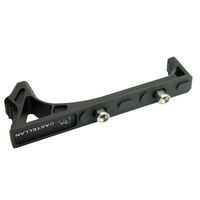 Tekmat Refitting Upgrade Hand Block Fishbone Keymod Mlok Cnc - Aluminum Black #Tm01034