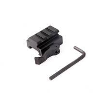 Atacpro Quick Release Detach Half Inch 1/2" Riser Qr Qd Block Mount Black Matte - Black #tm01044