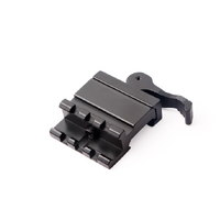 Atacpro Qd Quick Release 45 Degree Offset Side Scope Mount 20mm Picatinny Weaver Adapte - Black #Tm01047