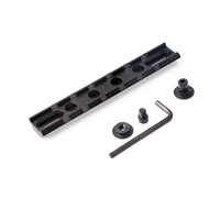 Atacpro Quick Detach Scope Ring Barrel Mount Aluminum 20mm Picatinny - Black #Tm01062