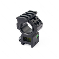 Atacpro Tactical Accessories 25mm 30mm Cantilever Rifle Scope Mount Rings 1 Inch - Black #Tm01065