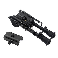 9" Adjustable Hunting Xhunter Shooting V9 Rifle Bipod Quick Detach Mount 7.25'' 