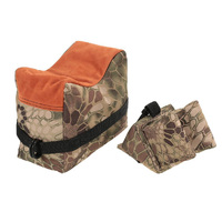 Tekmat Unfilled Front And Rear Gun Rest Sand Bags - Snake Camo #Tm01121