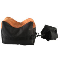 Tekmat Unfilled Front And Rear Gun Rest Sand Bags - Black #Tm01122