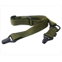 Atacpro Ms3 Outdoor Adjustable Nylon Gun Sling Safety Rope - Green #ms03gr
