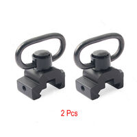 Atac Pro Quick Release Detach Qd Sling Swivel Attachment - W 20mm Picatinny Rail #Tm01144