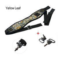 Atacpro Shotgun Rifle Gun Sling W Swivels Set - Yellow Leaf Camo #Tm01157