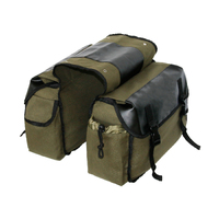 Atacpro Water Proof Double Rear Pannier Bike Bag Cycling - Green #tm01232