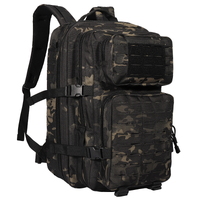 Tekmat Mochila 600d Tactical Molle Oxford Military Backpack - Black Multicam #cm-006