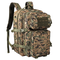 Tekmat Mochila 600d Tactical Molle Oxford Military Backpack - Woodland Digital #cm-006