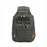 Tekmat Outdoor Edc Tactical Chest Bag Waterproof Small - Black #a88060-1