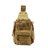 Tekmat Outdoor Edc Tactical Chest Bag Waterproof Small - Tan #a88060-1
