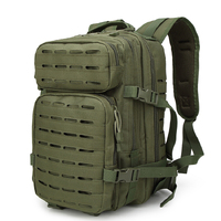 Tekmat Outdoor Tactical Molle Laser Cut Military Backpack 30l - Army Green #ch-071
