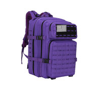 Tekmat Tactical Molle Outdoor Hunting Backpack - Purple #bl097