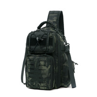 Tekmat Classic Style Outdoor Tactical Molle Shoulder Bag - Dark Camo #amz