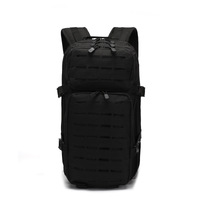 Tekmat Outdoor Tactical Molle Military Laser Cut Backpack - Black #f022
